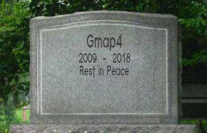 R.I.P. Gmap4